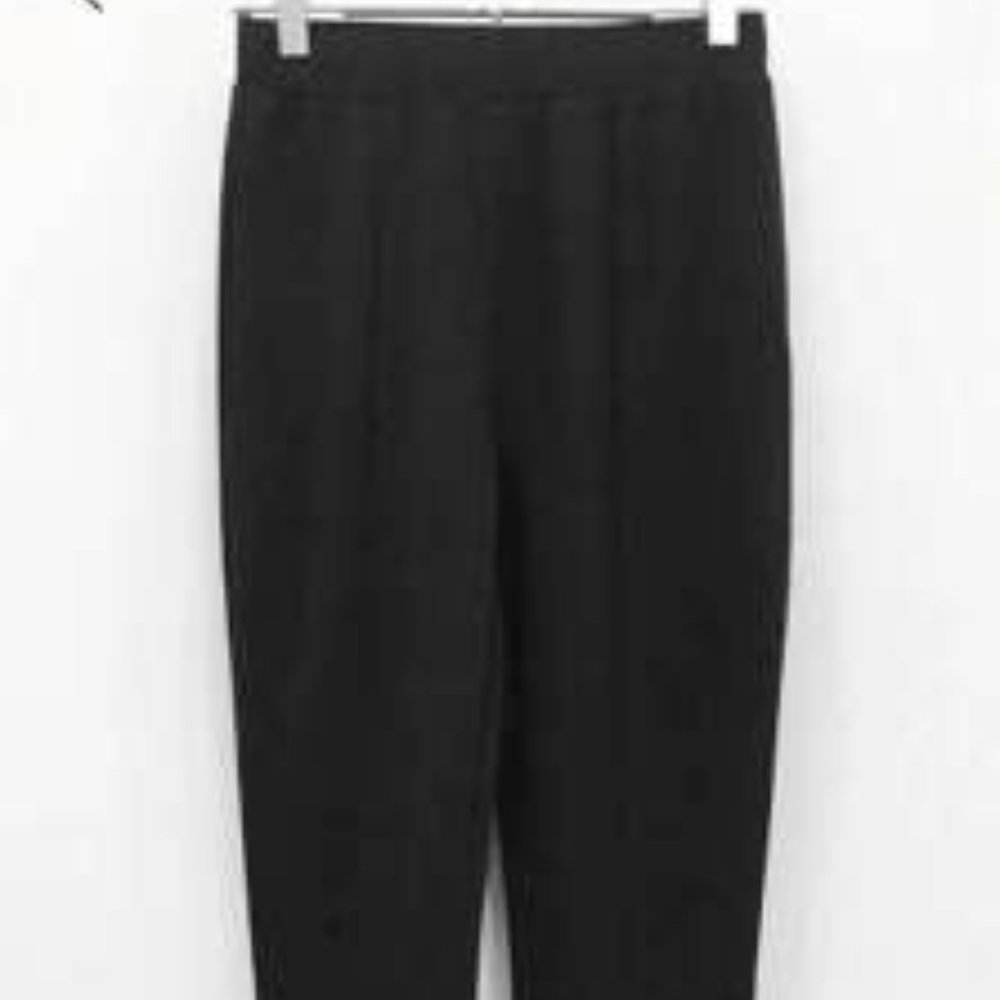 Slit flared dress pants high waist minimalist - Picture 8 of 12